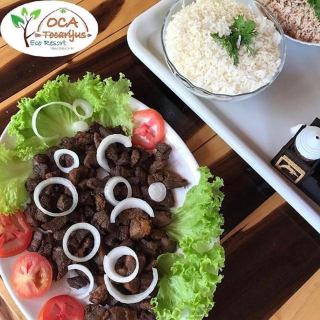 Oca Tocarijus Eco Resort Piracuruca Eksteriør bilde